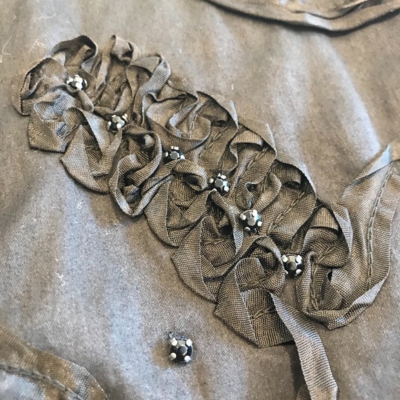 Laundry by Shelli Segal A-Line Skirt with Soutache - Picture 7 of 10